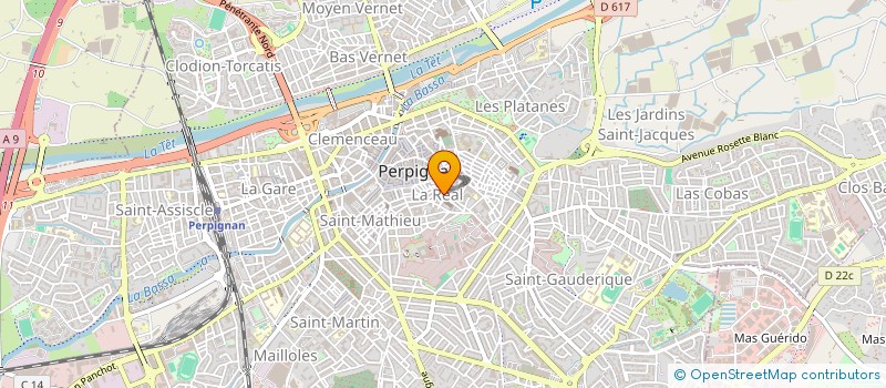 localisation de l'entreprise MONSIEUR JOSE PALLEJA HERNANDEZ  PERPIGNAN