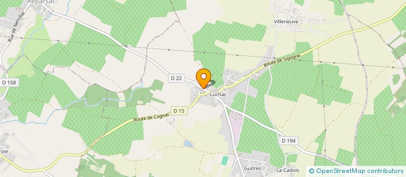 localisation de l'entreprise MONSIEUR JOSE PANO  CHASSORS