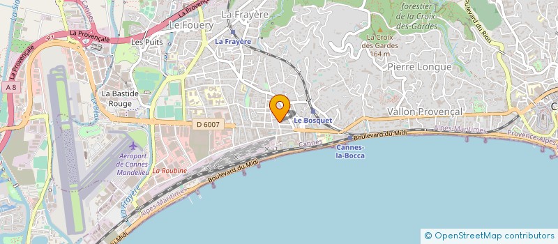 localisation de l'entreprise MONSIEUR JOSE PARRON-GUZMAN à CANNES