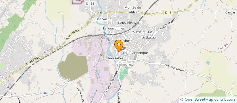 localisation de l'entreprise MONSIEUR JOSE PASCUAL à SALINDRES