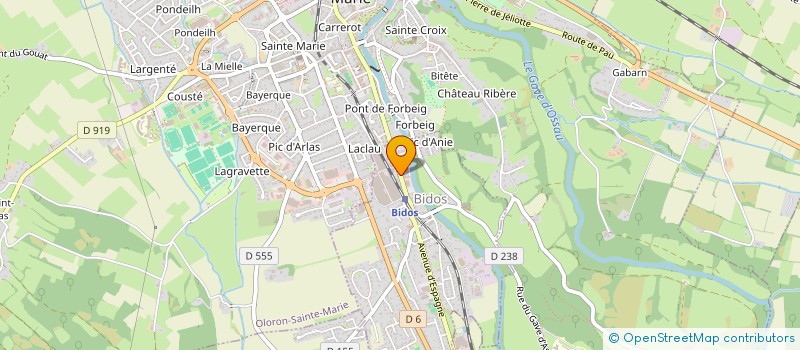 localisation de l'entreprise MONSIEUR JOSE PASCUAL MARTINEZ IBANEZ  BIDOS