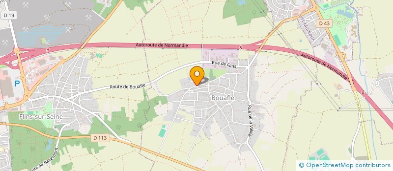 localisation de l'entreprise MONSIEUR JOSE PAULO ALVES PINTO à FLINS-SUR-SEINE