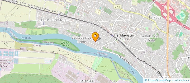 localisation de l'entreprise MONSIEUR JOSE PEDRO GOMES FERNANDES  PIERRELAYE