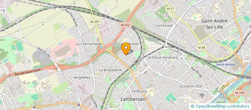 localisation de l'entreprise MONSIEUR JOSE PEREIRA à LAMBERSART