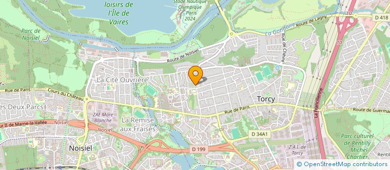 localisation de l'entreprise MONSIEUR JOSE PEREIRA  TORCY