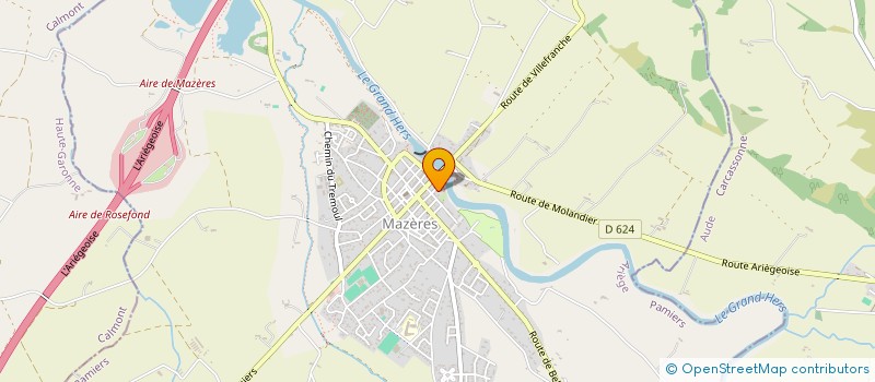 localisation de l'entreprise MONSIEUR JOSE PEREIRA à MAZERES