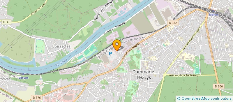 localisation de l'entreprise MONSIEUR JOSE PEREIRA à DAMMARIE-LES-LYS