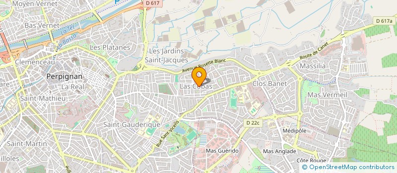 localisation de l'entreprise MONSIEUR JOSE  PEREIRA  PERPIGNAN