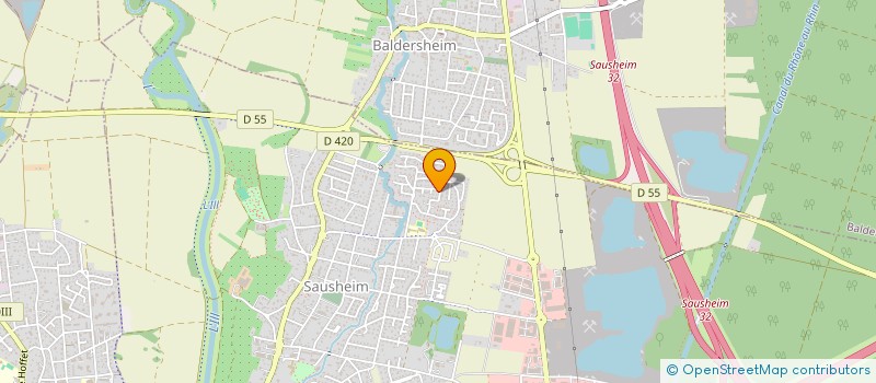 localisation de l'entreprise MONSIEUR JOSE PEREIRA DE FARIA  SAUSHEIM