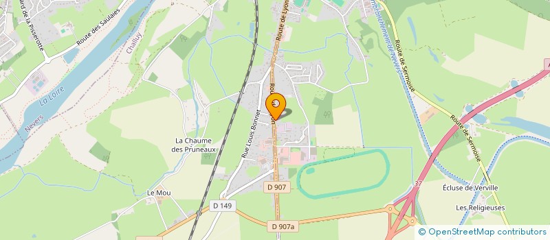 localisation de l'entreprise MONSIEUR JOSE PEREIRA DOS REIS  SERMOISE-SUR-LOIRE