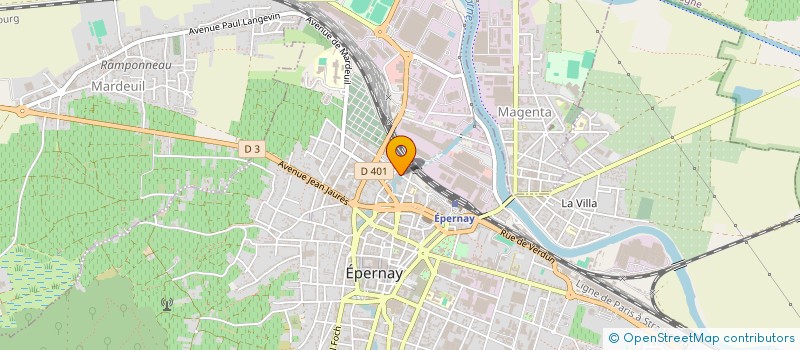 localisation de l'entreprise MONSIEUR JOSE PEREIRA LOPES  EPERNAY