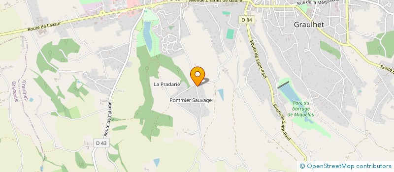 localisation de l'entreprise MONSIEUR JOSE PEREZ à GRAULHET