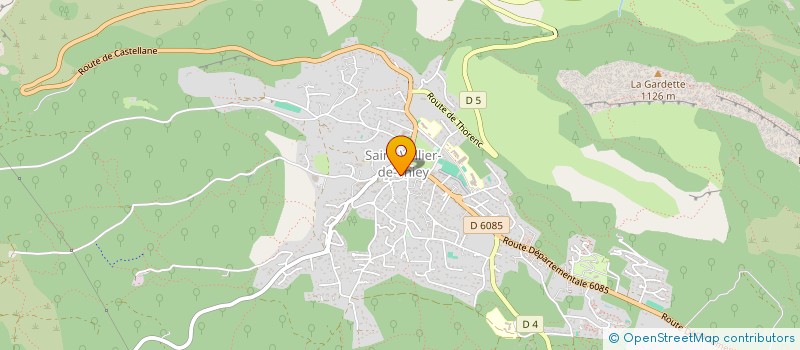 localisation de l'entreprise MONSIEUR JOSE PEREZ à SAINT-VALLIER-DE-THIEY