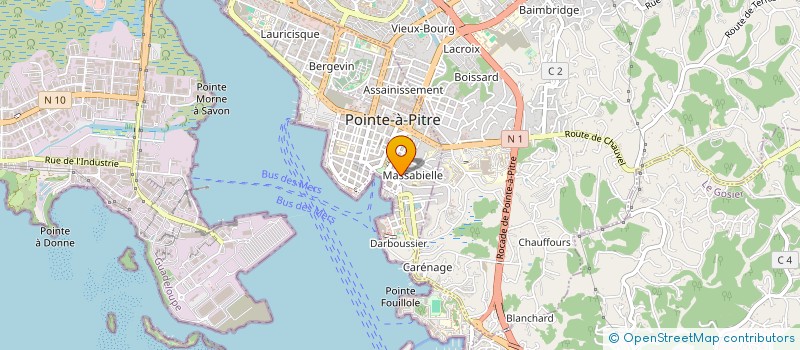 localisation de l'entreprise MONSIEUR JOSE PEREZ SANCHEZ à LES ABYMES