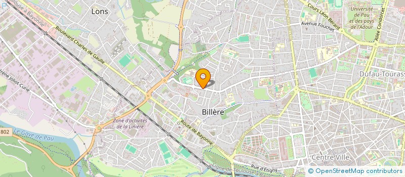 localisation de l'entreprise MONSIEUR JOSE PETRIC à BILLERE