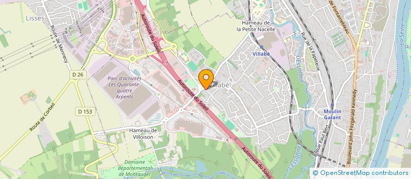 localisation de l'entreprise MONSIEUR JOSE PIERRE-LOUIS  VILLABE