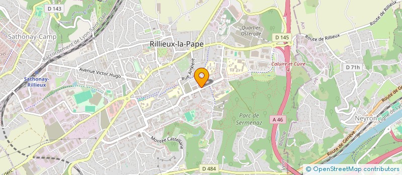 localisation de l'entreprise MONSIEUR JOSE PINTO à RILLIEUX-LA-PAPE