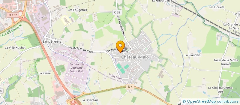 localisation de l'entreprise MONSIEUR JOSE PINTO à SAINT-MALO