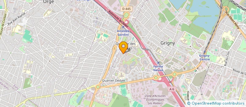 localisation de l'entreprise MONSIEUR JOSE PINTO à GRIGNY