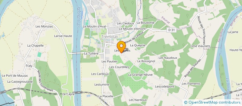 localisation de l'entreprise MONSIEUR JOSE PINTO LEMOS  ST-MARCEL PERIGORD