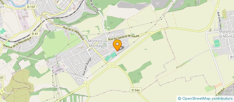 localisation de l'entreprise MONSIEUR JOSE PINTO LOPES DA SILVA  MONTOIS-LA-MONTAGNE