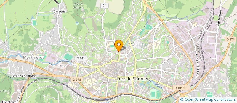 localisation de l'entreprise MONSIEUR JOSE PINTOS Y LORENZO à LONS-LE-SAUNIER