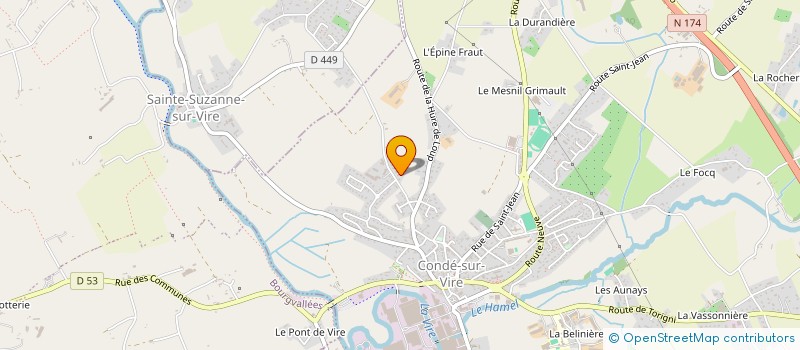 localisation de l'entreprise MONSIEUR JOSE PIRES  CONDE-SUR-VIRE