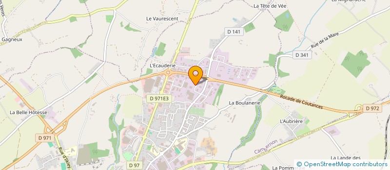 localisation de l'entreprise MONSIEUR JOSE POUPINEL à HEUGUEVILLE-SUR-SIENNE