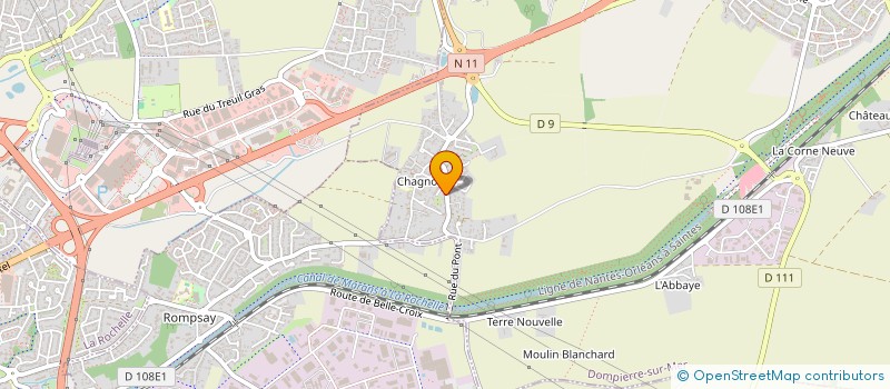 localisation de l'entreprise MONSIEUR JOSE POYETO NIETO  DOMPIERRE-SUR-MER