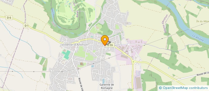 localisation de l'entreprise MONSIEUR JOSE PUIG  VILLETTE-D'ANTHON