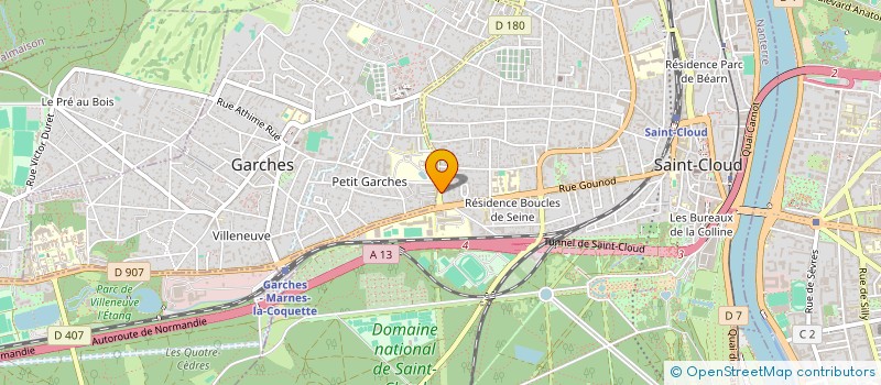 localisation de l'entreprise MONSIEUR JOSE RABADAN-PUENTES à SAINT-CLOUD