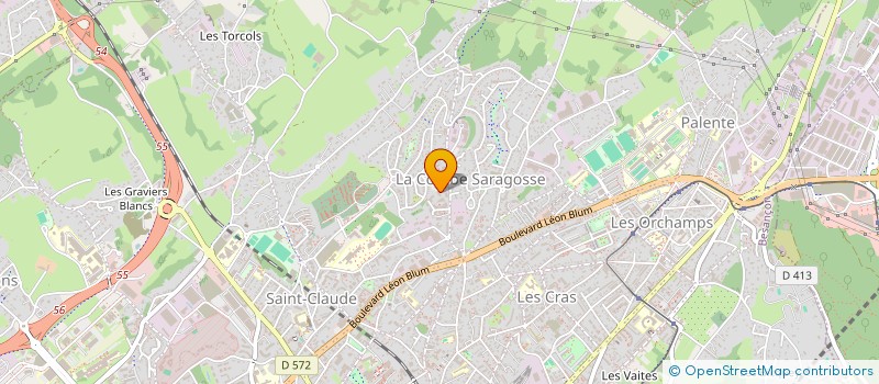 localisation de l'entreprise MONSIEUR JOSE RAMEAUX  BESANCON