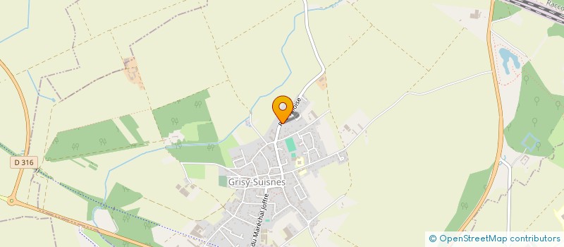 localisation de l'entreprise MONSIEUR JOSE RAMOS DA SILVA  GRISY-SUISNES