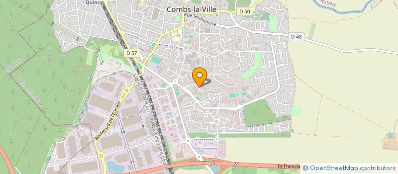 localisation de l'entreprise MONSIEUR JOSE RAMOS RAMALHO  COMBS-LA-VILLE