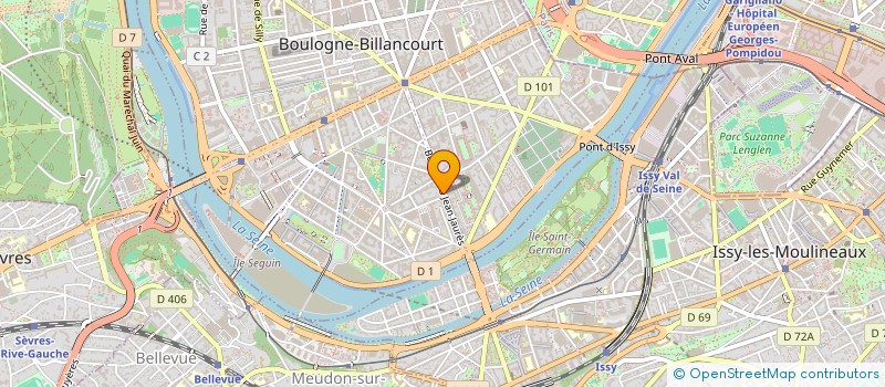 localisation de l'entreprise MONSIEUR JOSE RANGEL à BOULOGNE-BILLANCOURT
