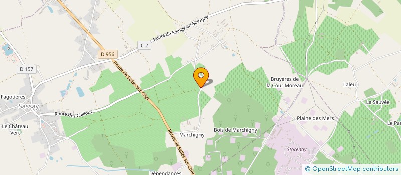 localisation de l'entreprise MONSIEUR JOSE REINHARD  SASSAY