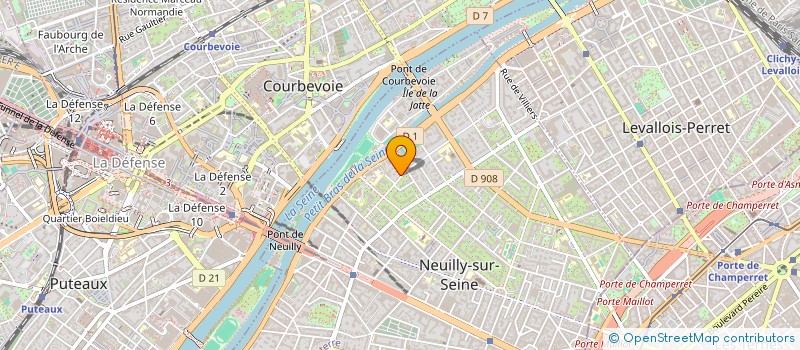 localisation de l'entreprise MONSIEUR JOSE REINO EXPOSTO à NEUILLY-SUR-SEINE