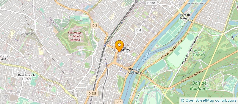 localisation de l'entreprise MONSIEUR JOSE REIS DE MATOS à SURESNES