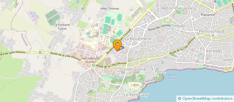 localisation de l'entreprise MONSIEUR JOSE RENATO TUESTA GUERRERO  SAINT-NAZAIRE