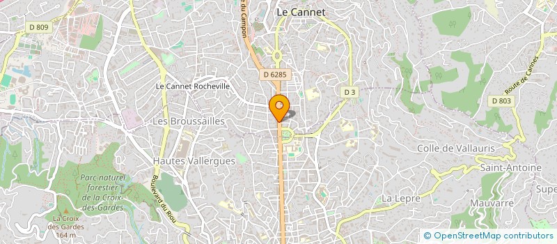 localisation de l'entreprise MONSIEUR JOSE REVALIENTE à LE CANNET