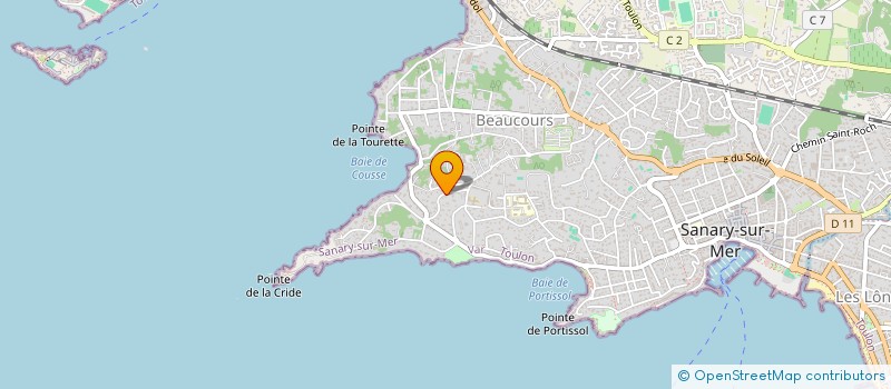 localisation de l'entreprise MONSIEUR JOSE REY HERNANDEZ  SANARY-SUR-MER