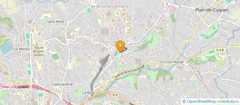 localisation de l'entreprise MONSIEUR JOSE RHALED  MARSEILLE