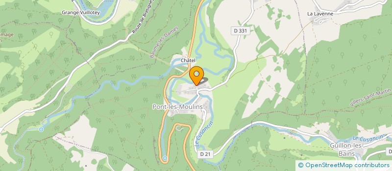 localisation de l'entreprise MONSIEUR JOSE RIBEIRO FERREIRA PEDROSA  PONT-LES-MOULINS