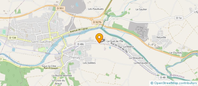 localisation de l'entreprise MONSIEUR JOSE ROBIN à THENAY