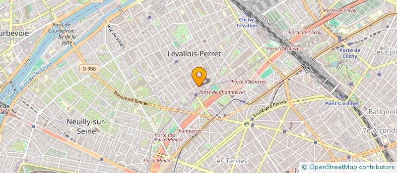 localisation de l'entreprise MONSIEUR JOSE RODRIGUES à LEVALLOIS-PERRET