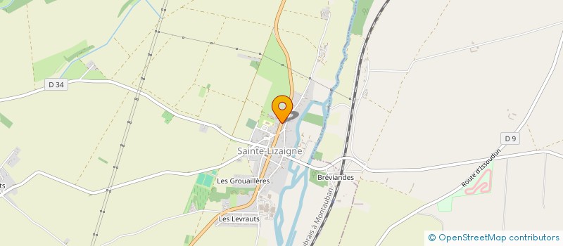 localisation de l'entreprise MONSIEUR JOSE RODRIGUES à SAINTE-LIZAIGNE