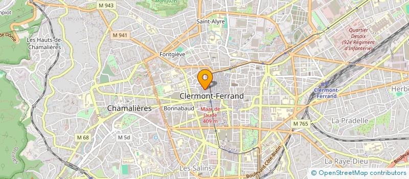 localisation de l'entreprise MONSIEUR JOSE RODRIGUES GOMES à CLERMONT-FERRAND