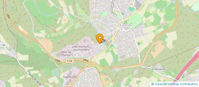 localisation de l'entreprise MONSIEUR JOSE RODRIGUES PEIRRERA  CASTRIES