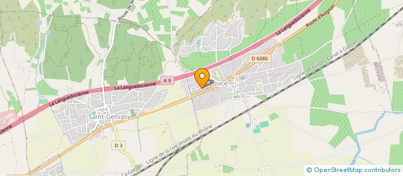 localisation de l'entreprise MONSIEUR JOSE ROMERA  BEZOUCE