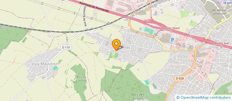 localisation de l'entreprise MONSIEUR JOSE ROSA RIBEIRO  BUCHELAY